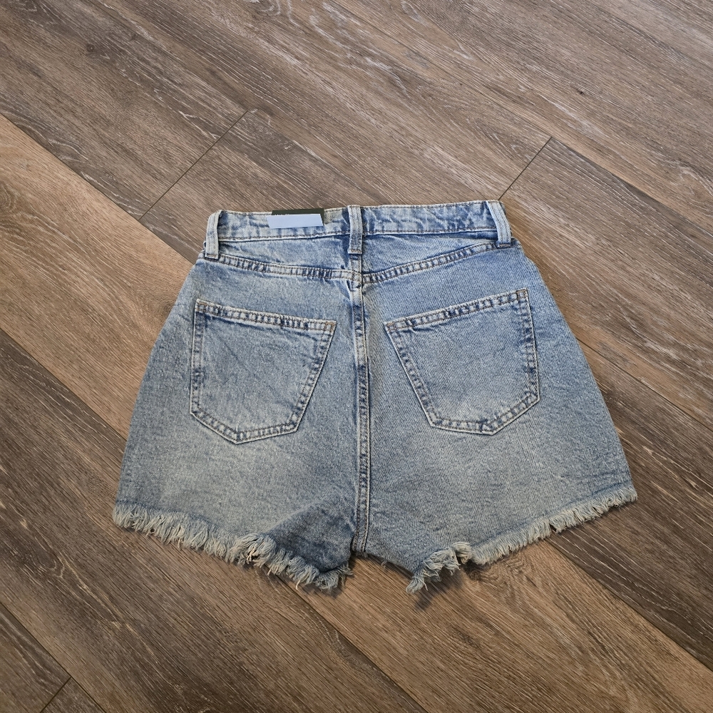 Wild Fable Women's 00 High-Rise Denim Shorts New w/ Tags! - Picture 2 of 6